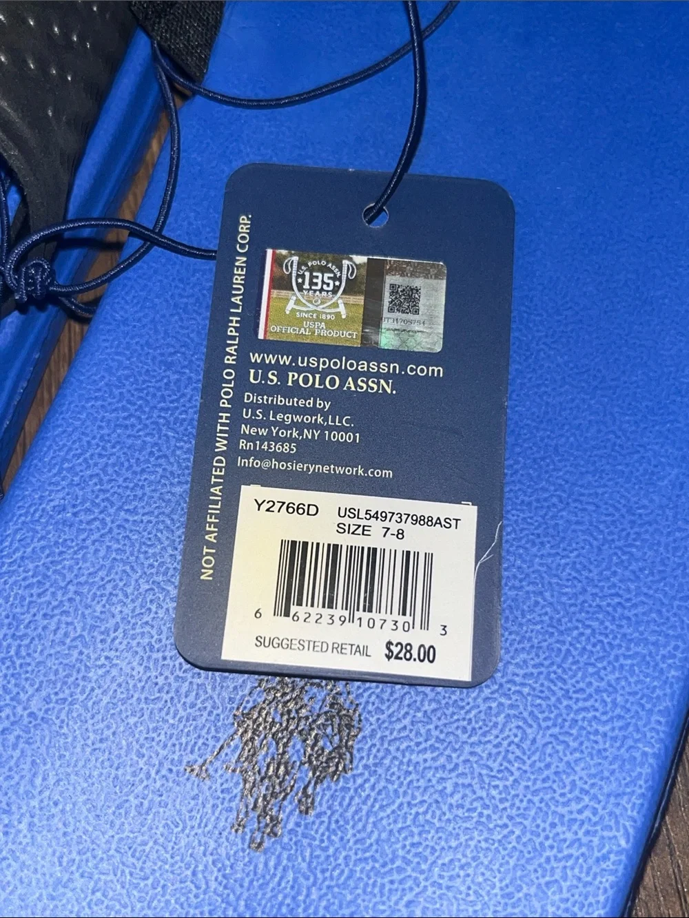 U.S. Polo Assn. slip slides
